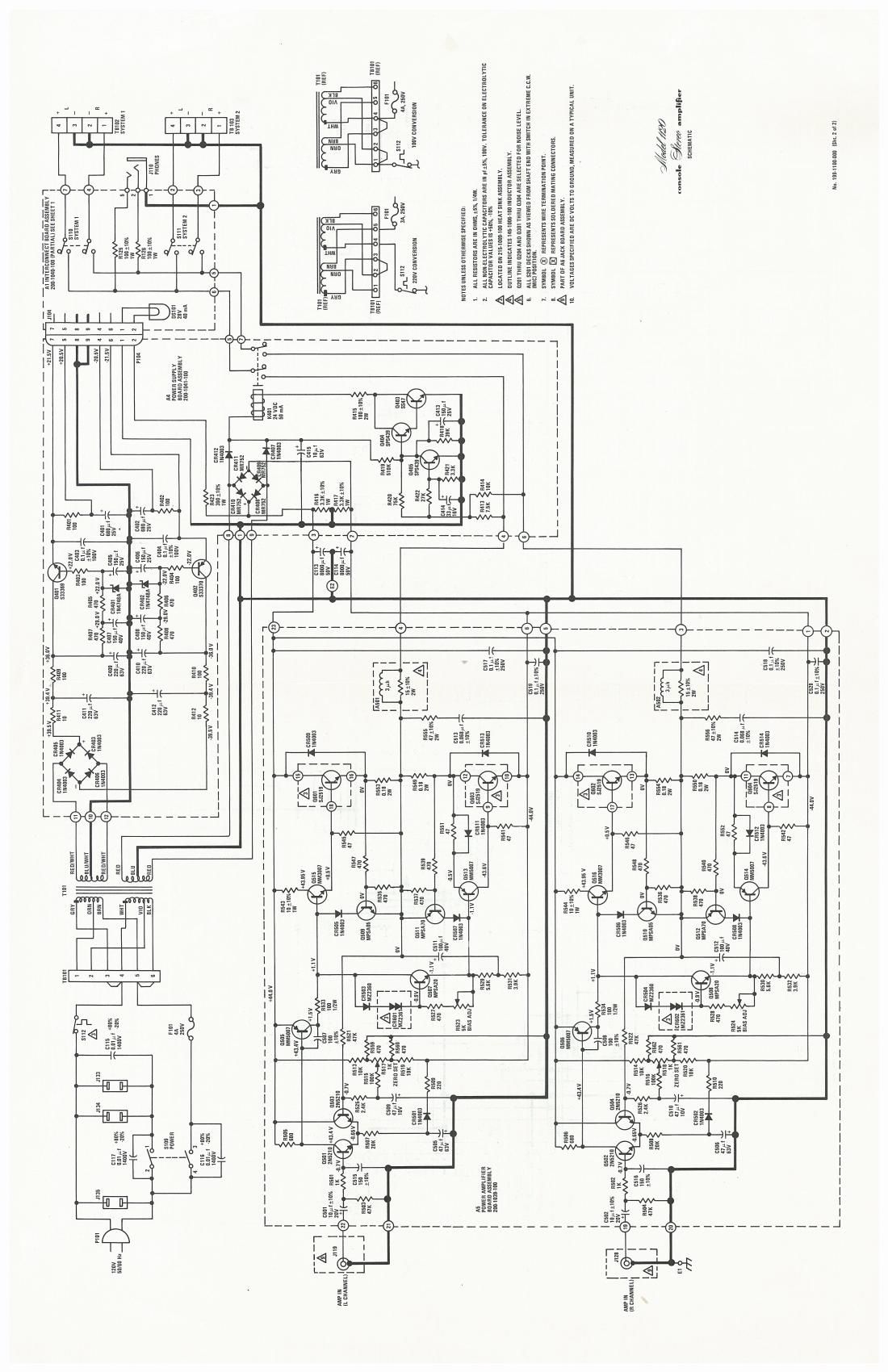 Marantz 1120 Schematic 2