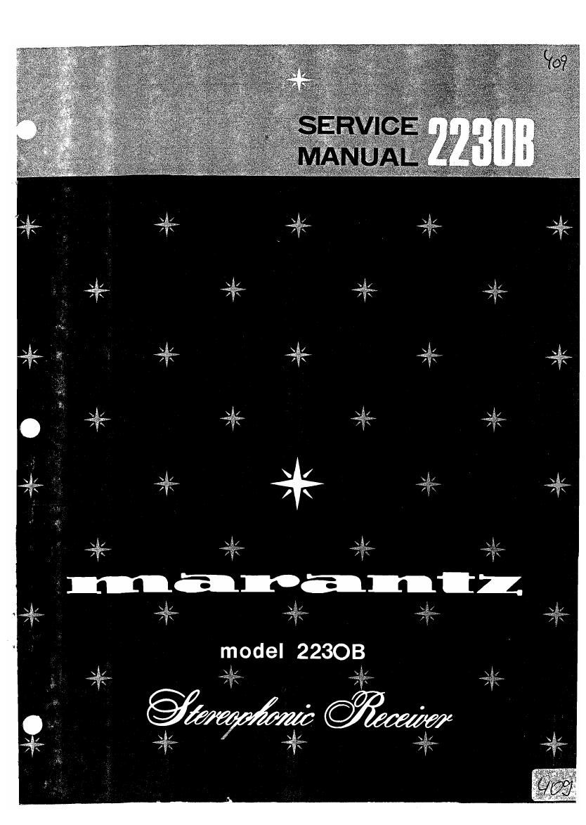 Marantz 2230 B Service Manual