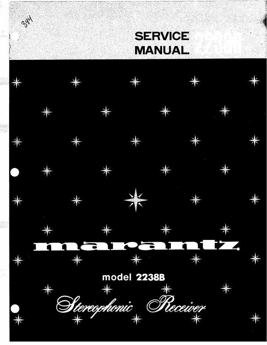 Marantz 2238 B Service Manual
