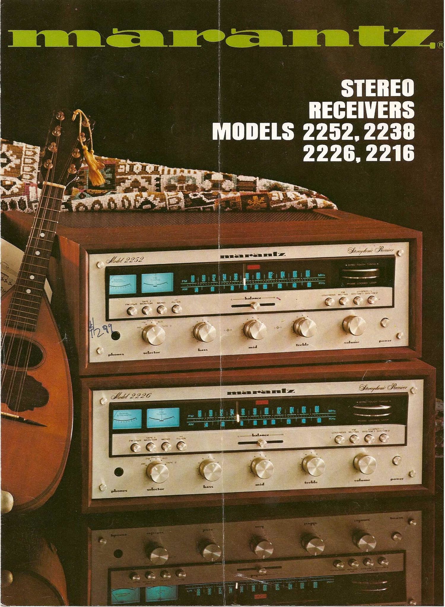 Marantz 2252 2238 2226 2216 Brochure