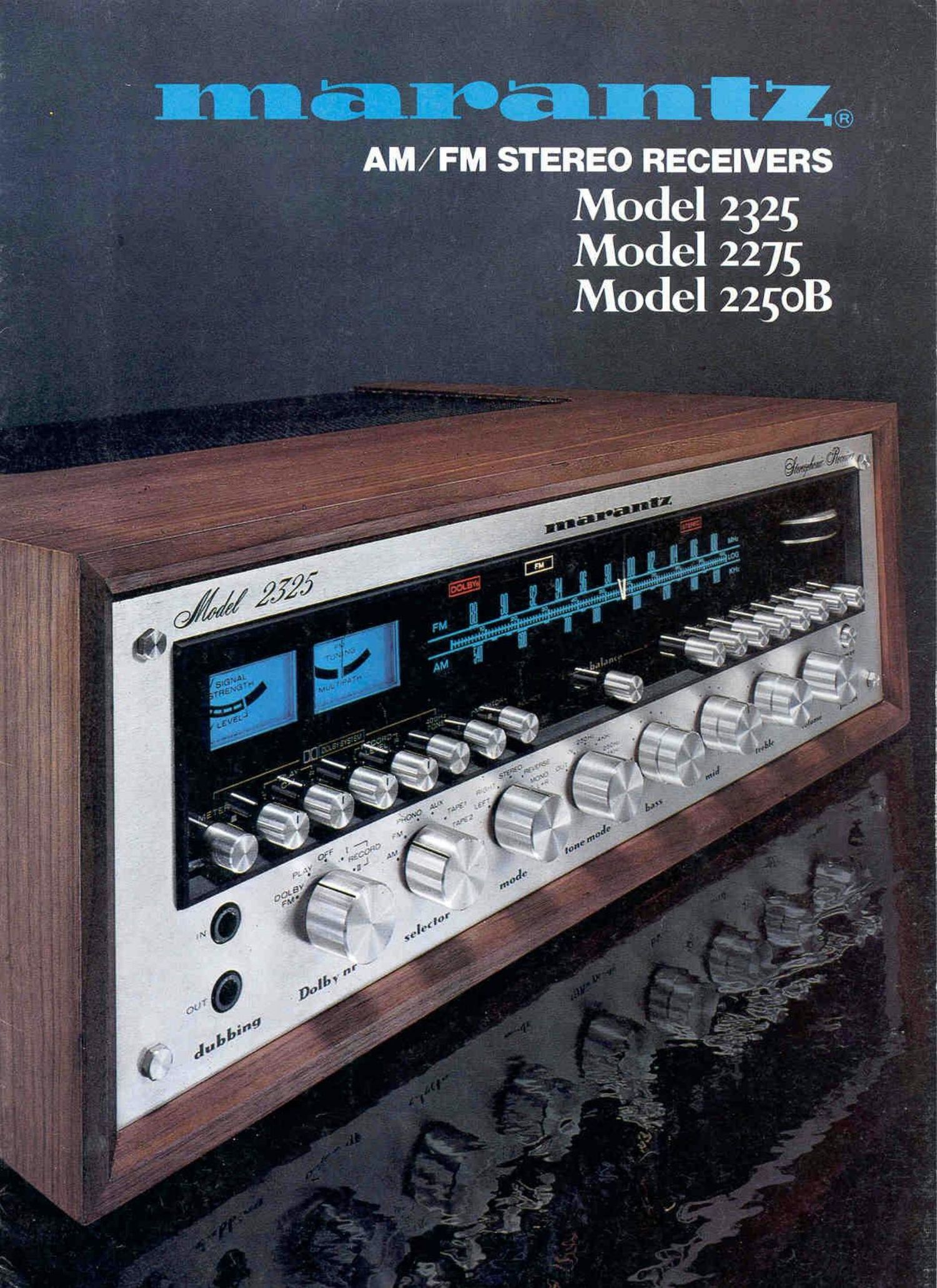 Marantz 2325 2275 2250 B Brochure