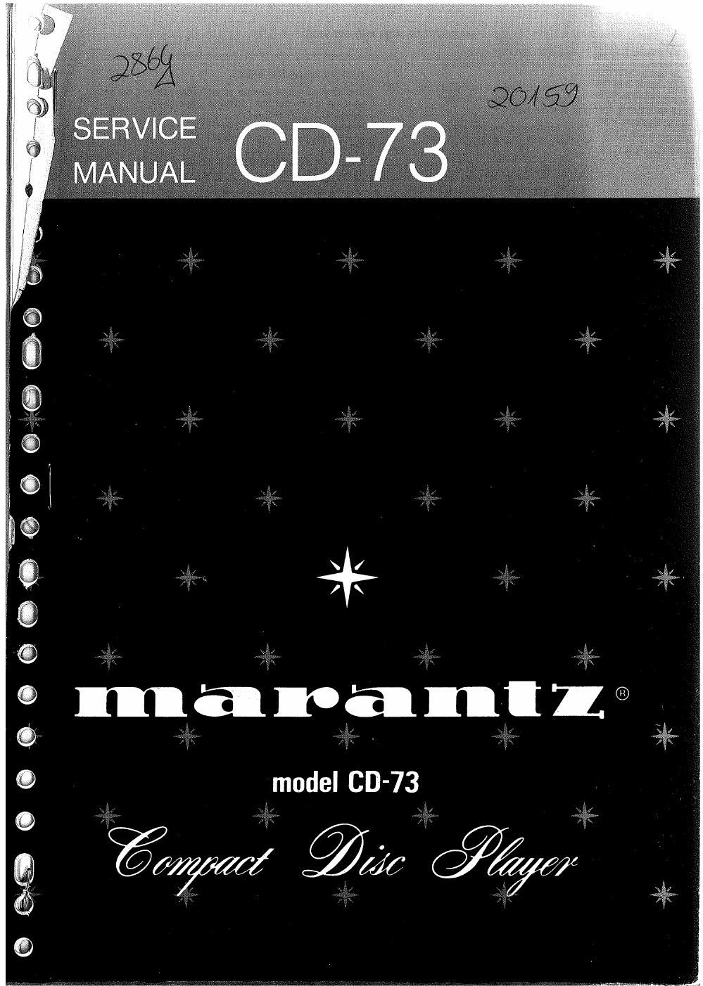 marantz cd 73 cd