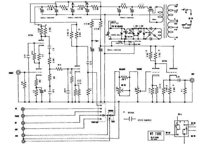 Marantz M 7 Schematic