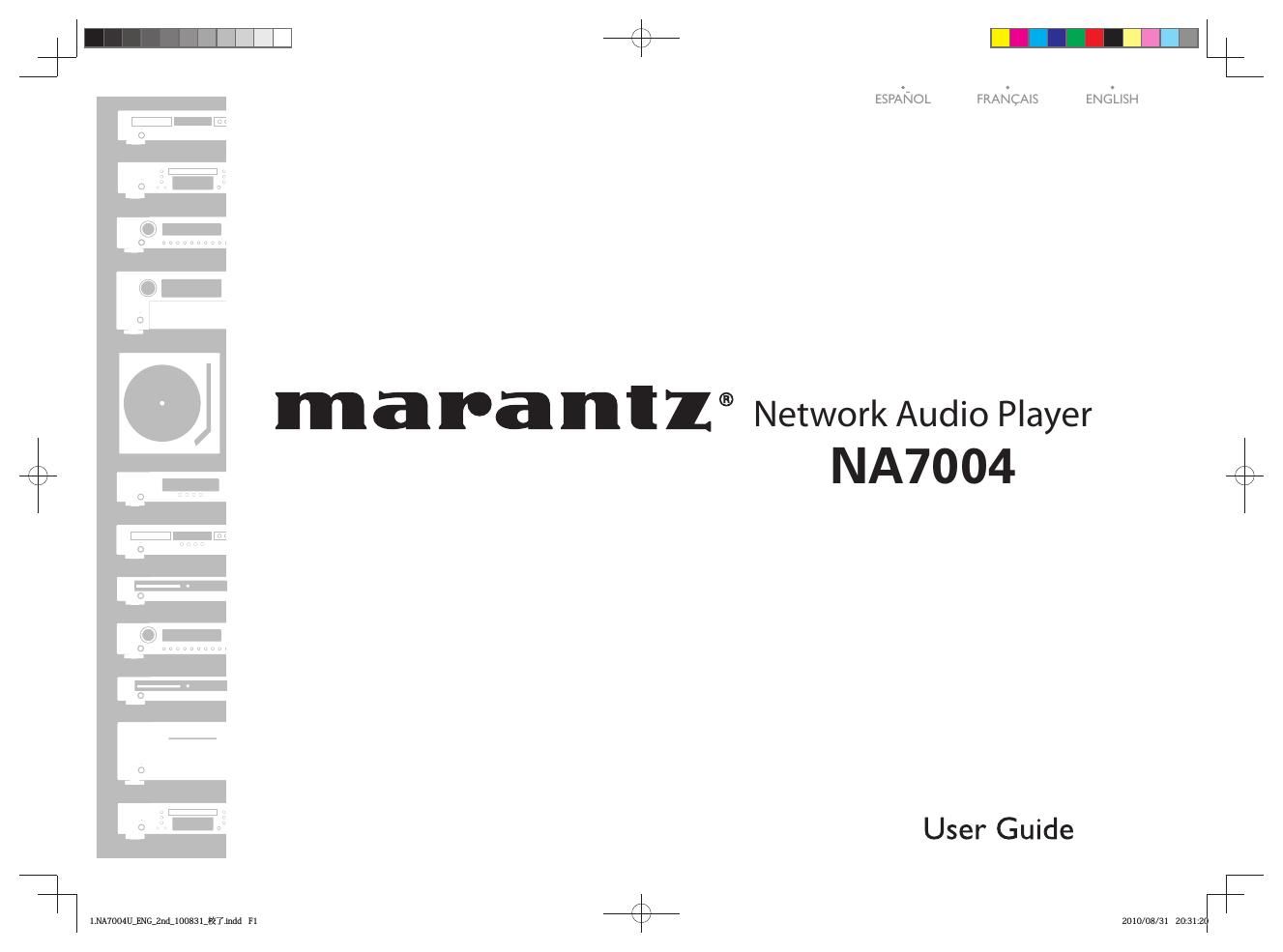 Marantz NA 7004 Owners Manual