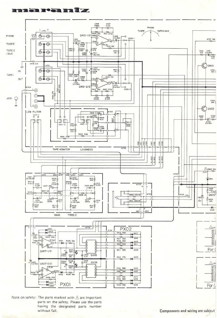 Marantz PM 310 Schematic