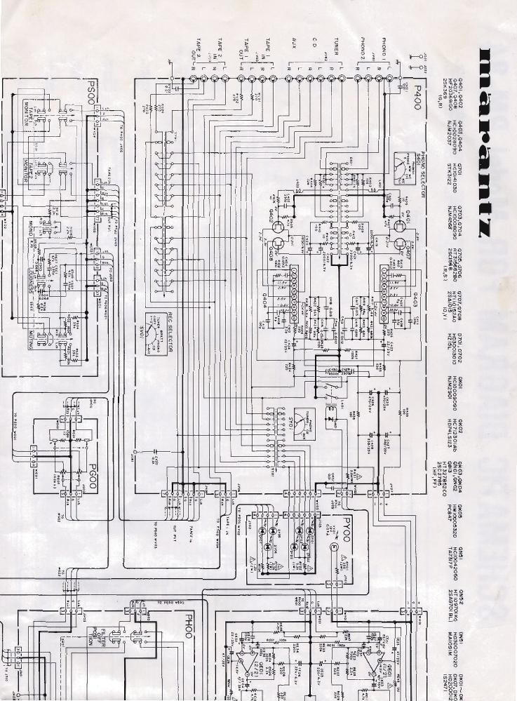 Marantz PM 84 Schematic