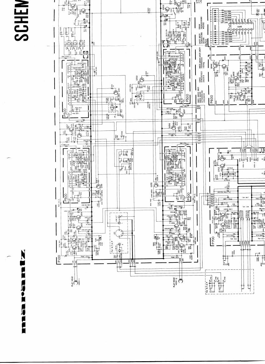 Marantz SD 4000 Schematic