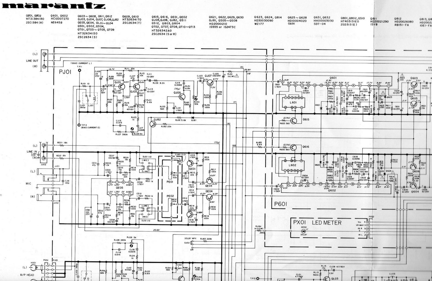 Marantz SD 5010 Schematic