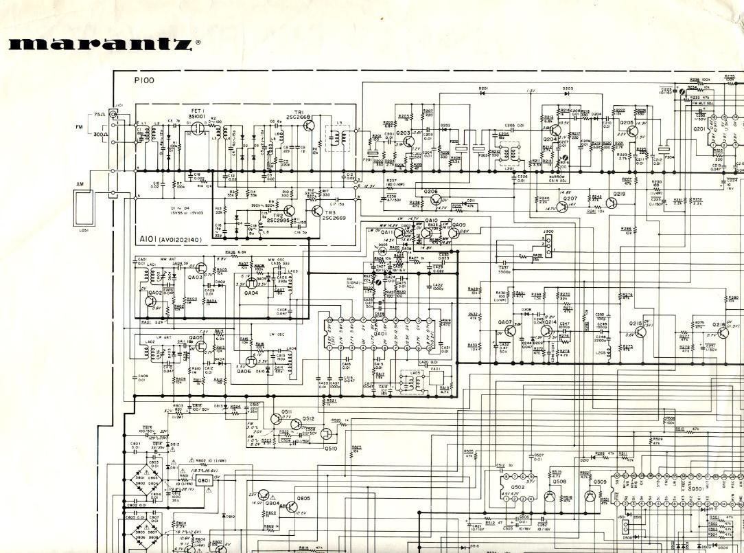 Marantz ST 54 Schematic