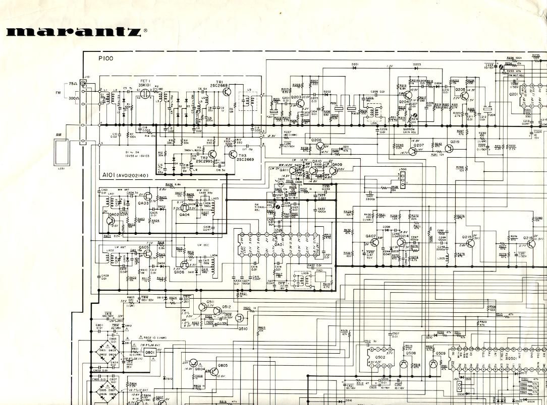 Marantz ST 541 Schematic