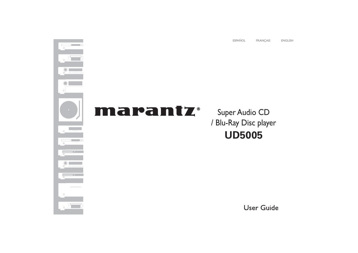 Marantz UD 5005 Owners Manual