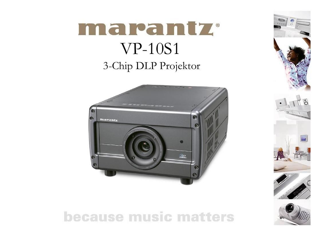 Marantz VP 10 S 1 Owners Manual 2