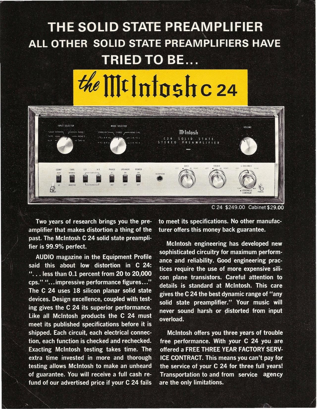 McIntosh C 24 Brochure