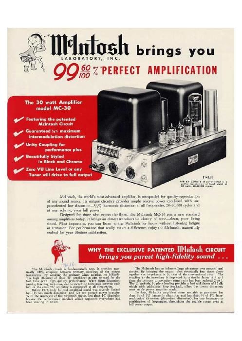 mcintosh c 104 brochure