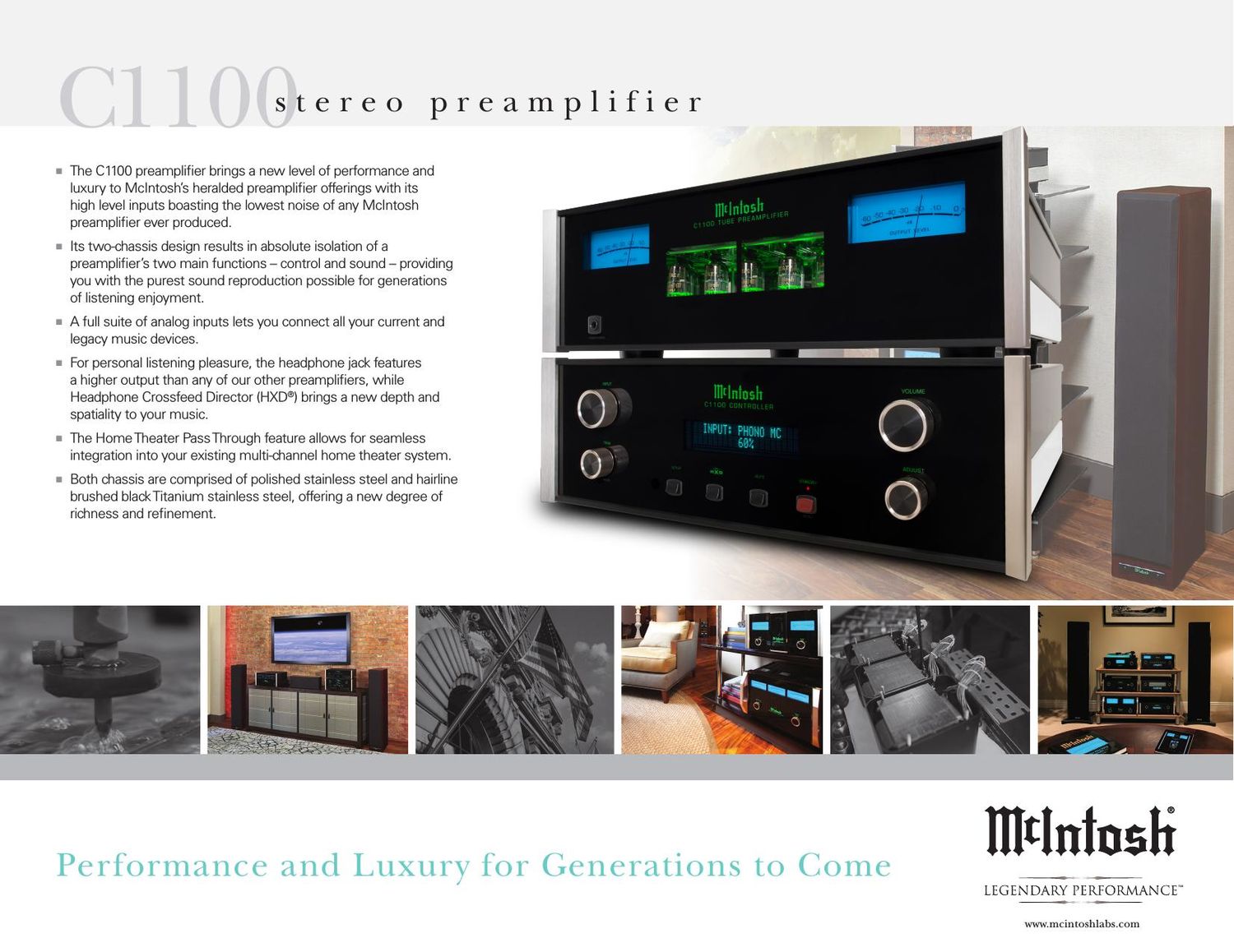 McIntosh C1100 Brochure