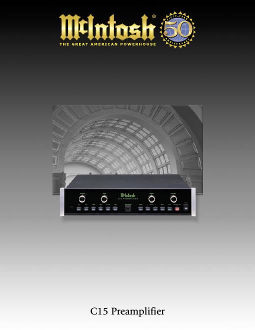 mcintosh c 15 brochure