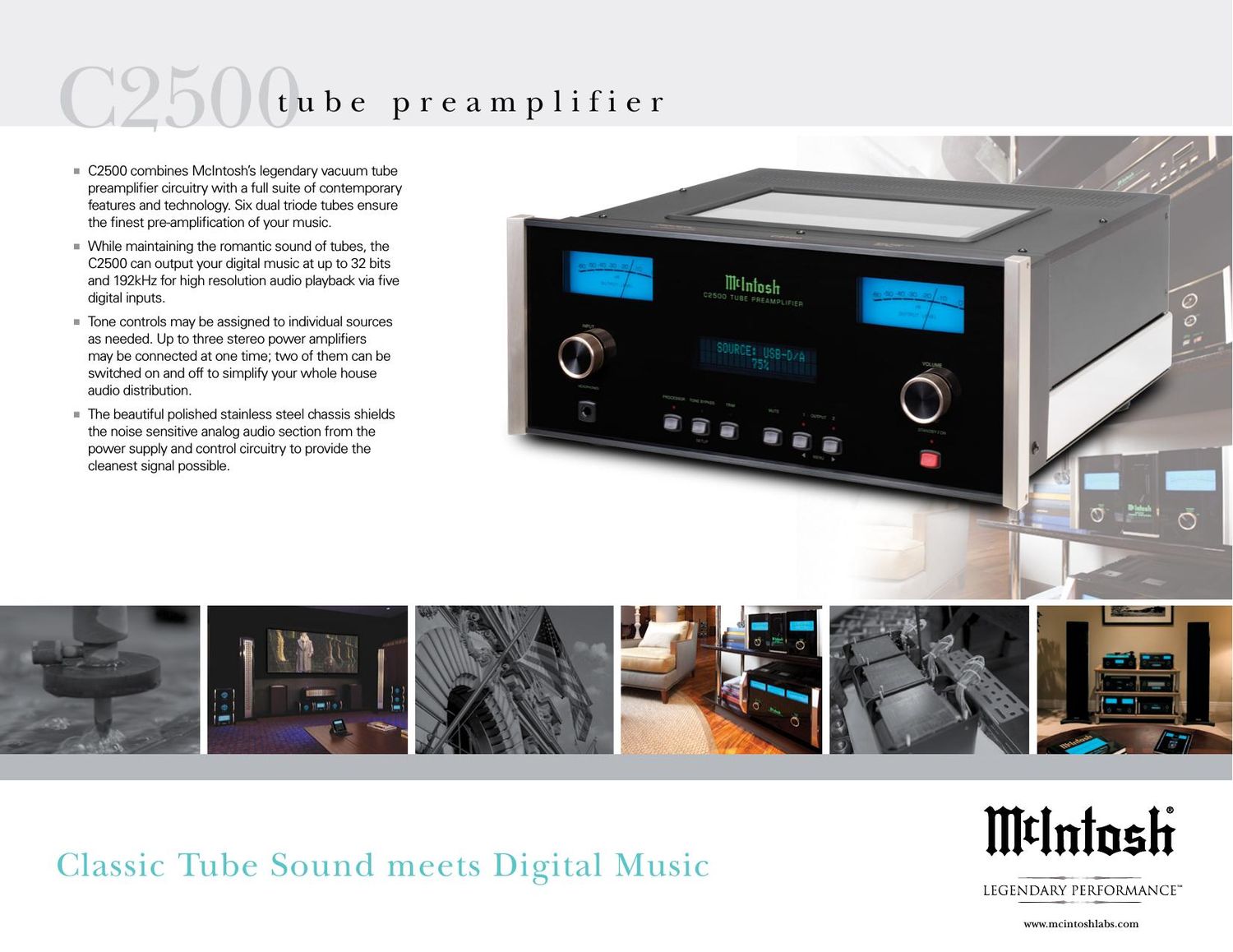 McIntosh C2500 Brochure