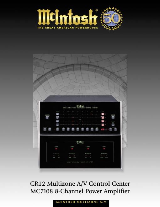 mcintosh cr 12 brochure