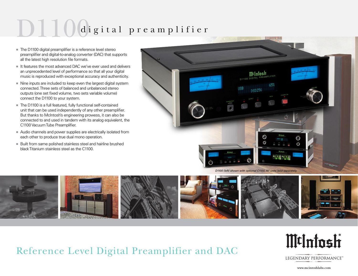 McIntosh D1100 Brochure