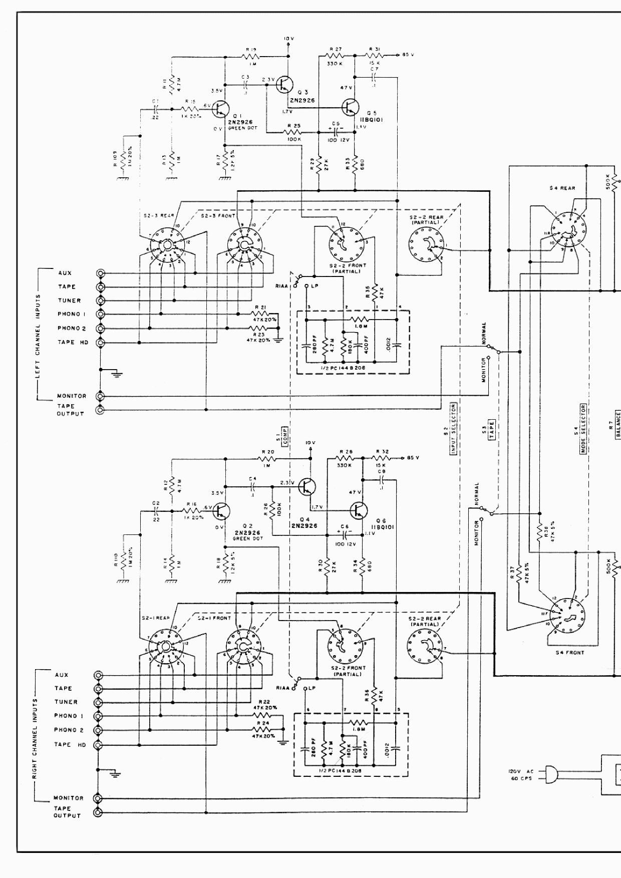 McIntosh MA 230 Schematic