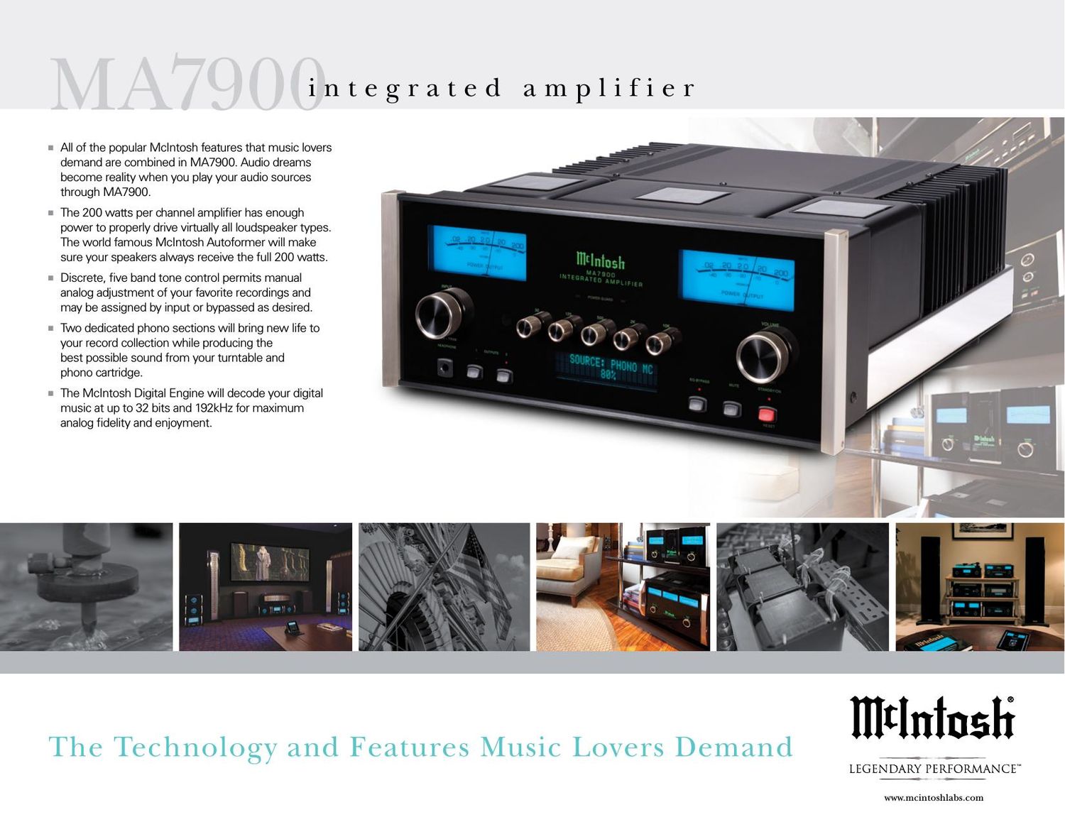 McIntosh MA 7900 Brochure