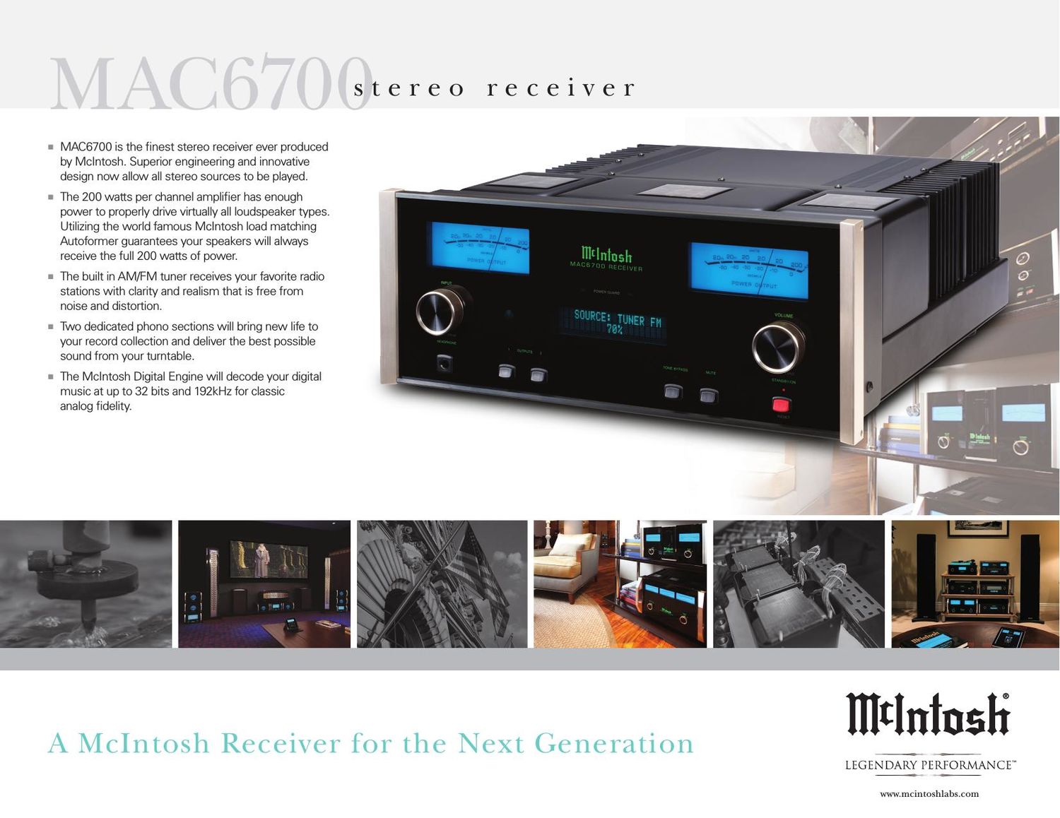 McIntosh MAC 6700 Brochure