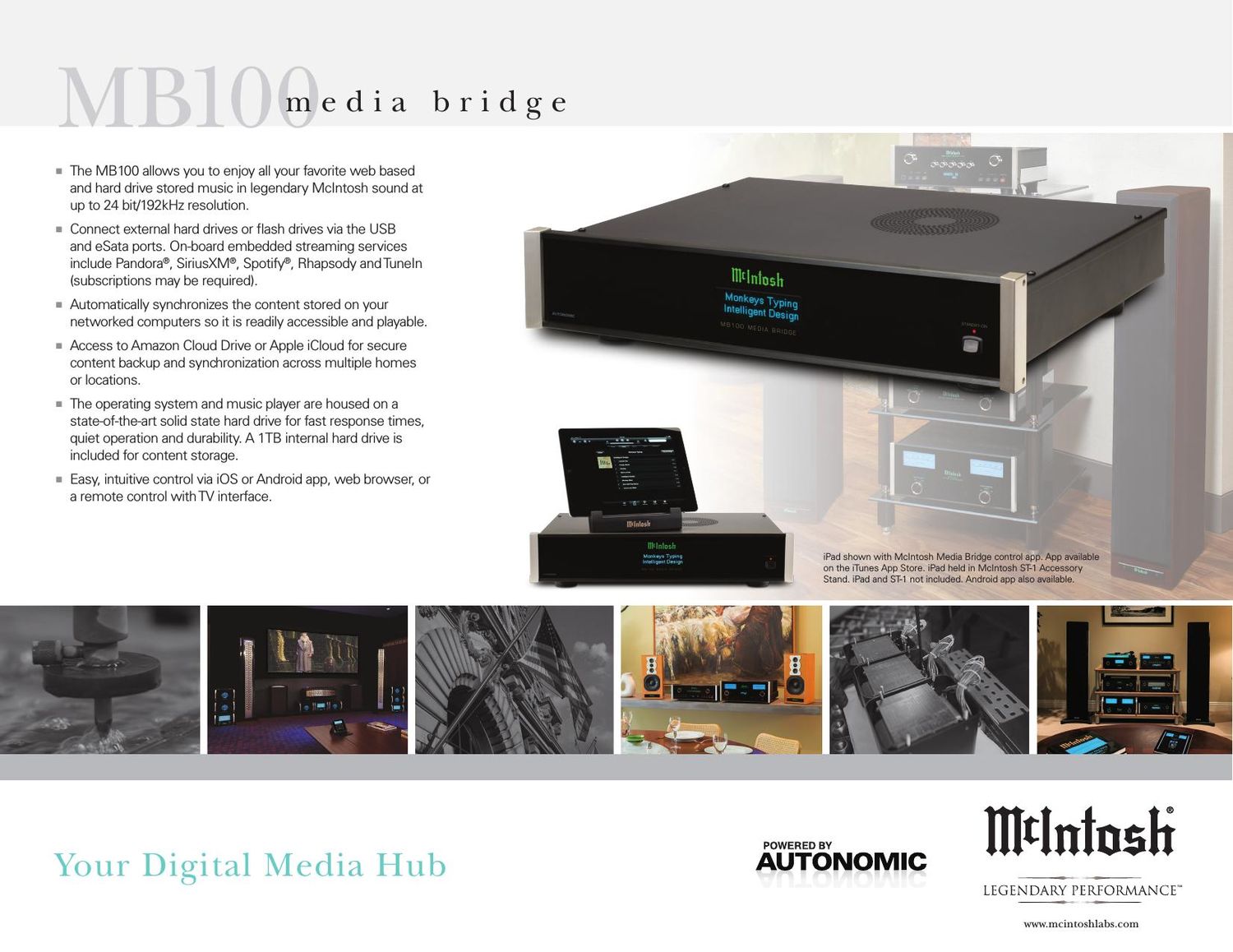 McIntosh MB 100 Brochure