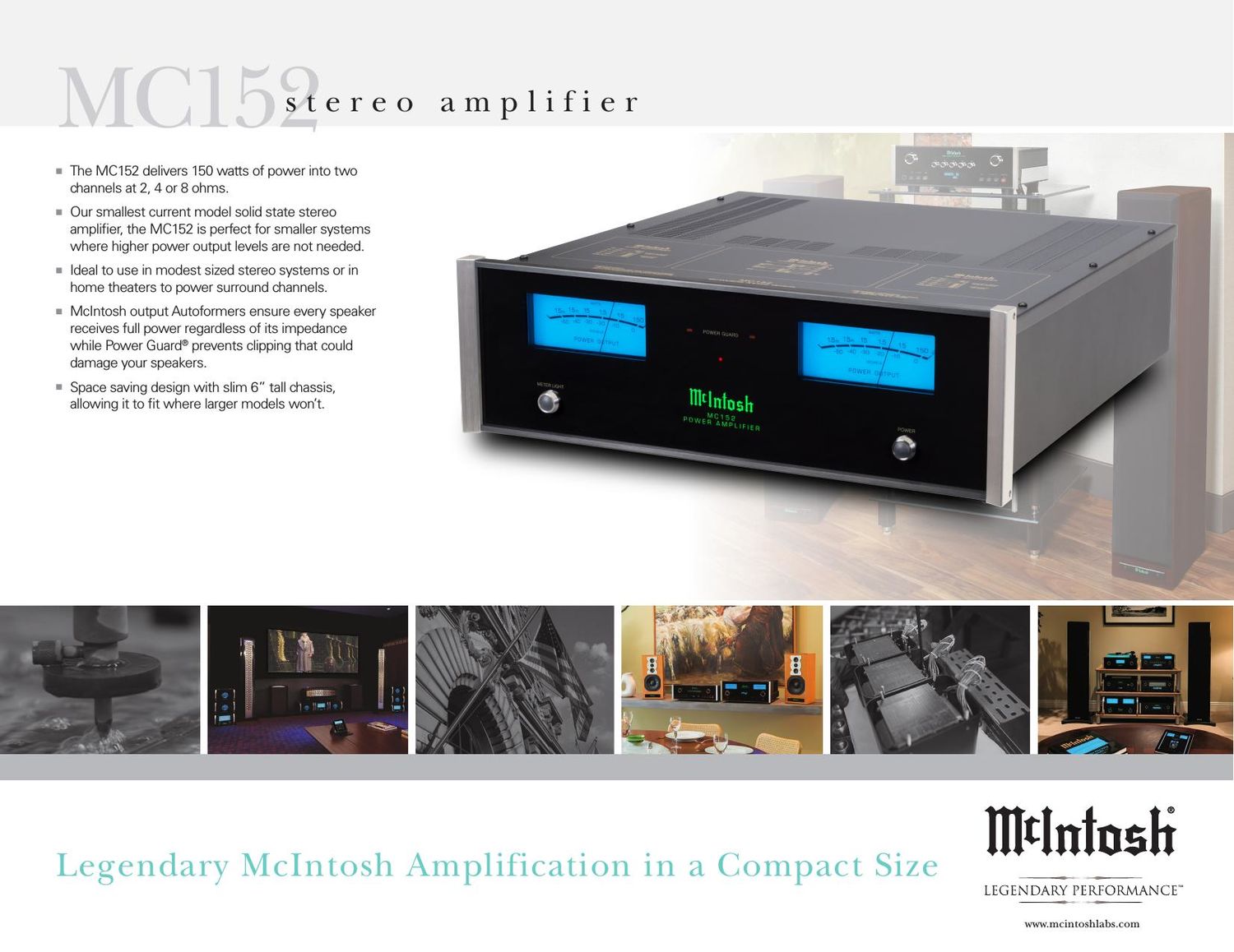 McIntosh MC 152 Brochure