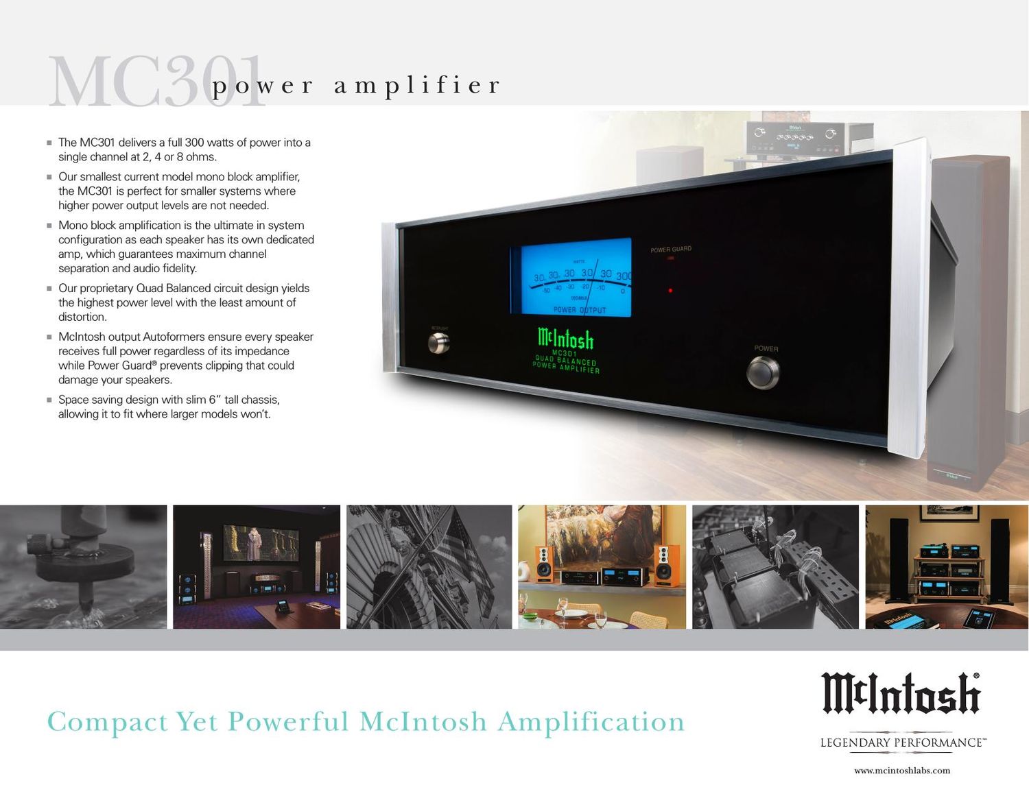 McIntosh MC 301 Brochure