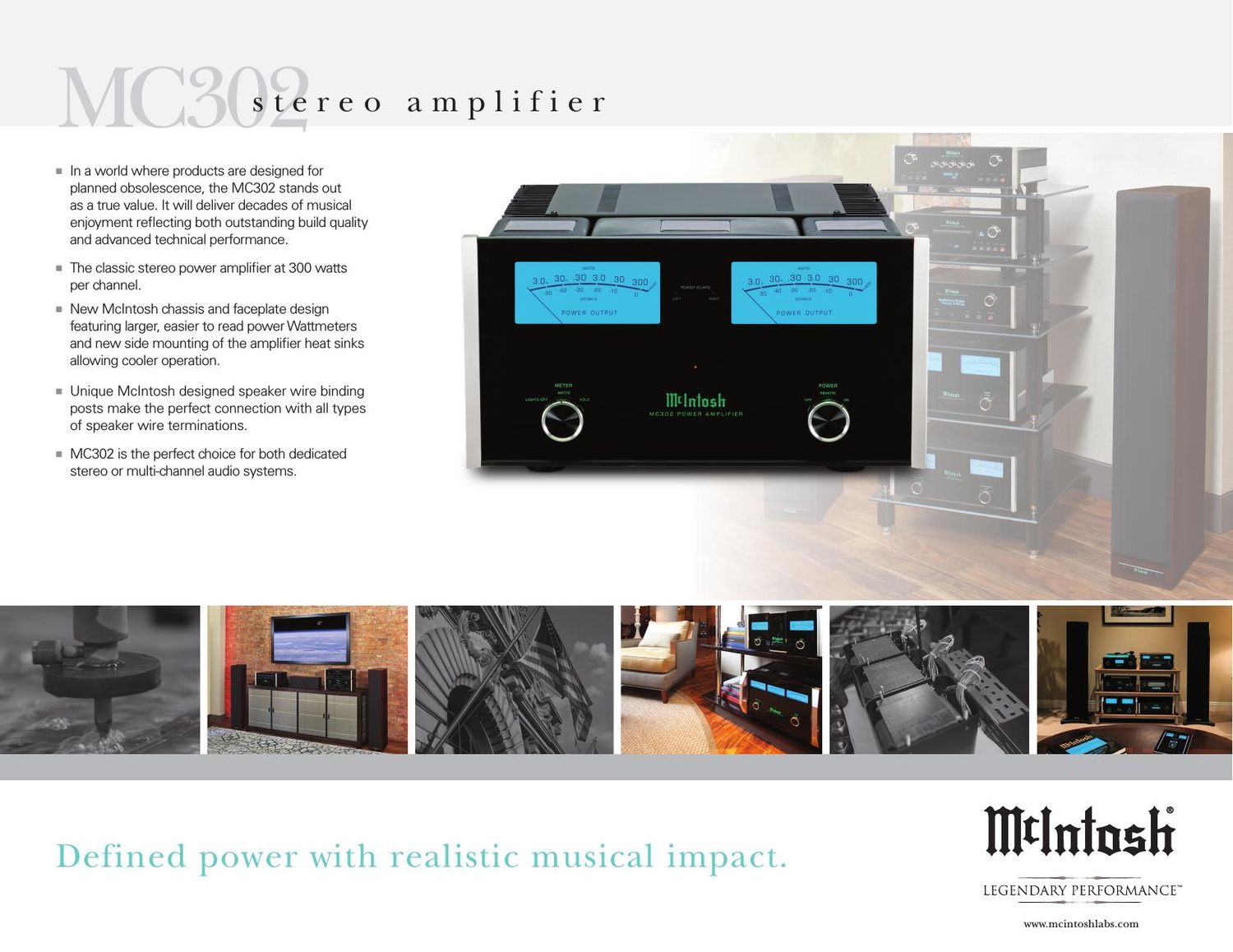 McIntosh MC 302 Brochure