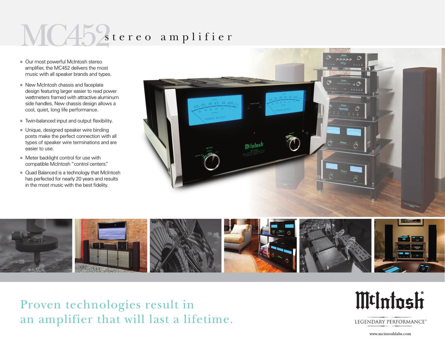 McIntosh MC 452 Brochure