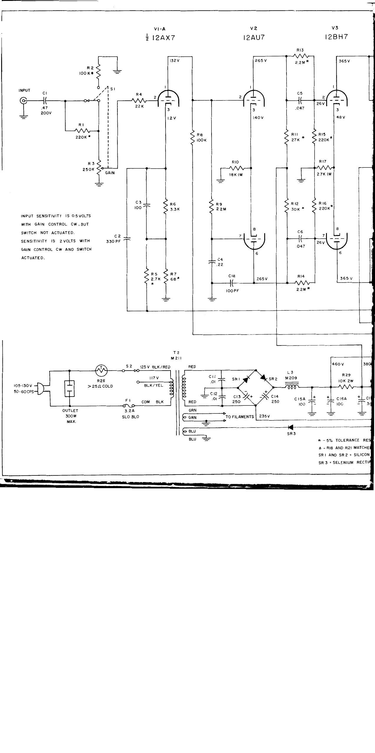 McIntosh MC 75 Schematic