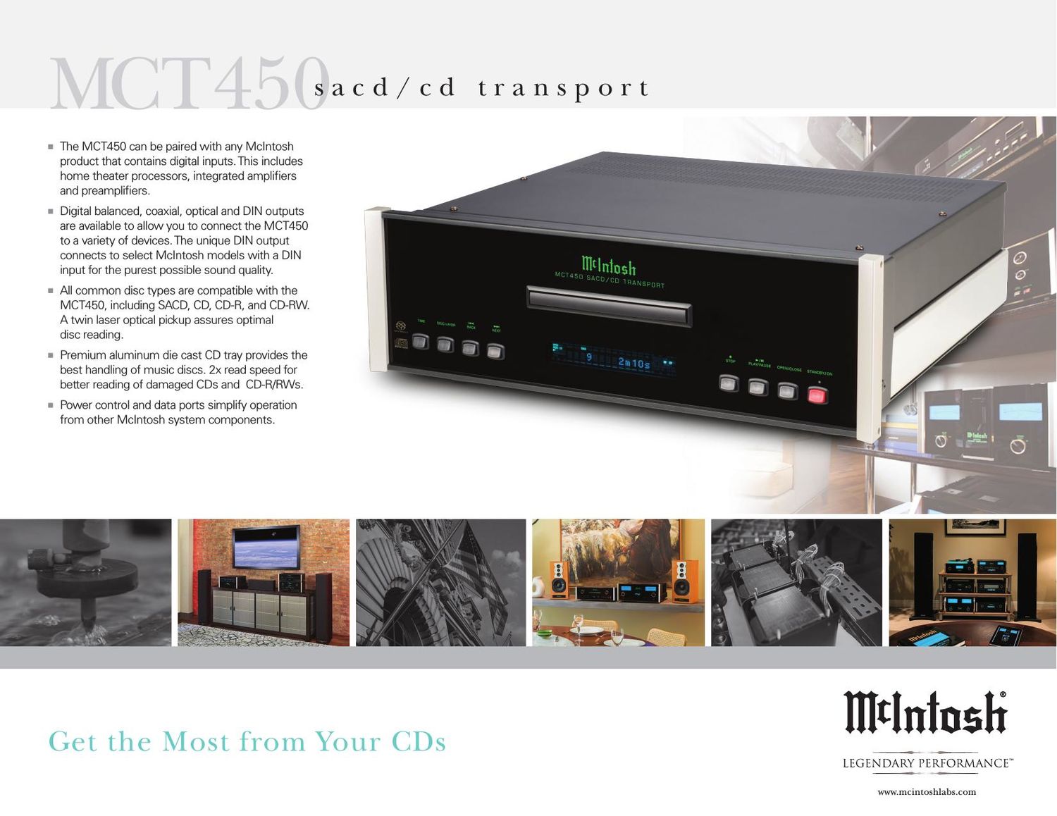 McIntosh MCT 450 Brochure