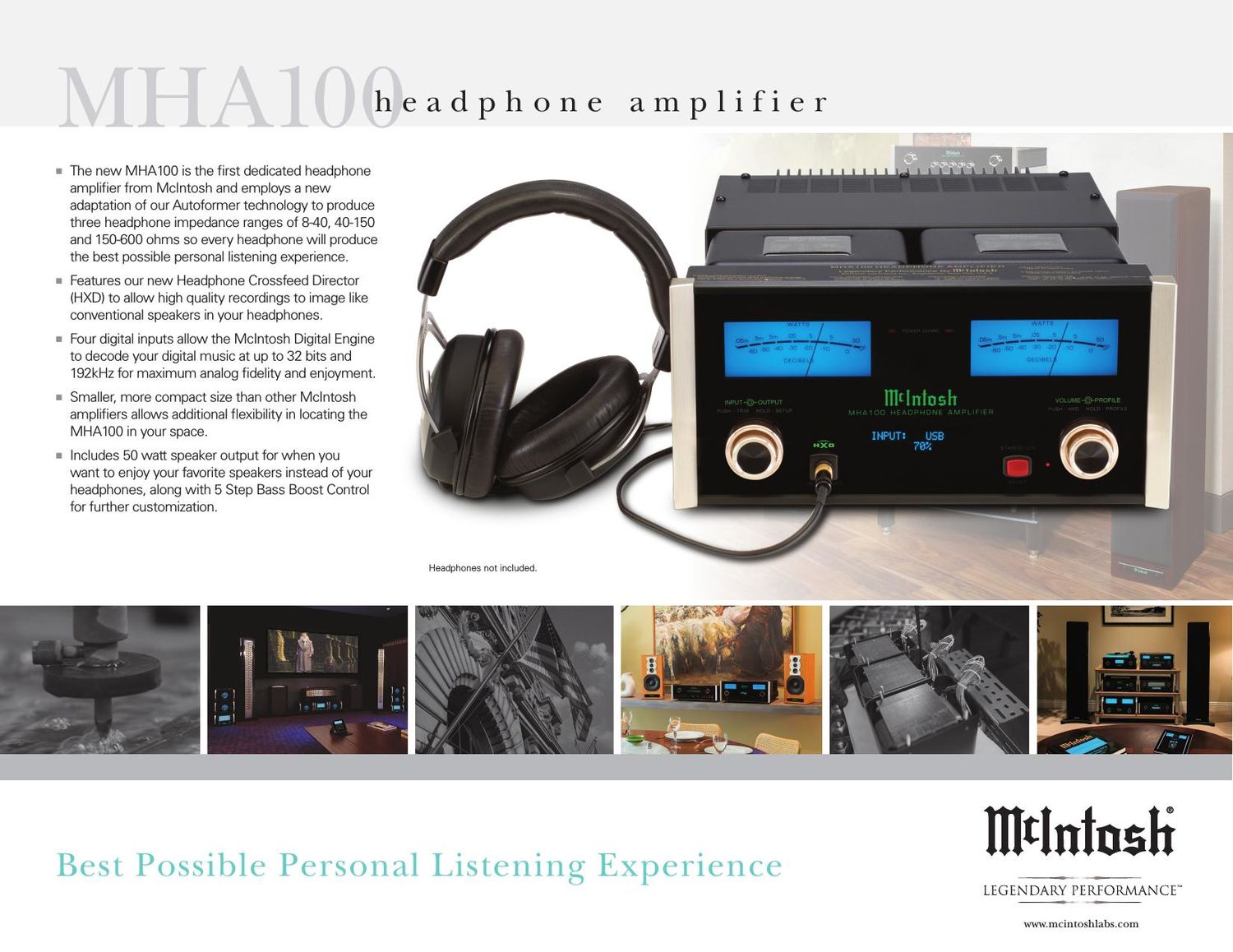 McIntosh MHA 100 Brochure