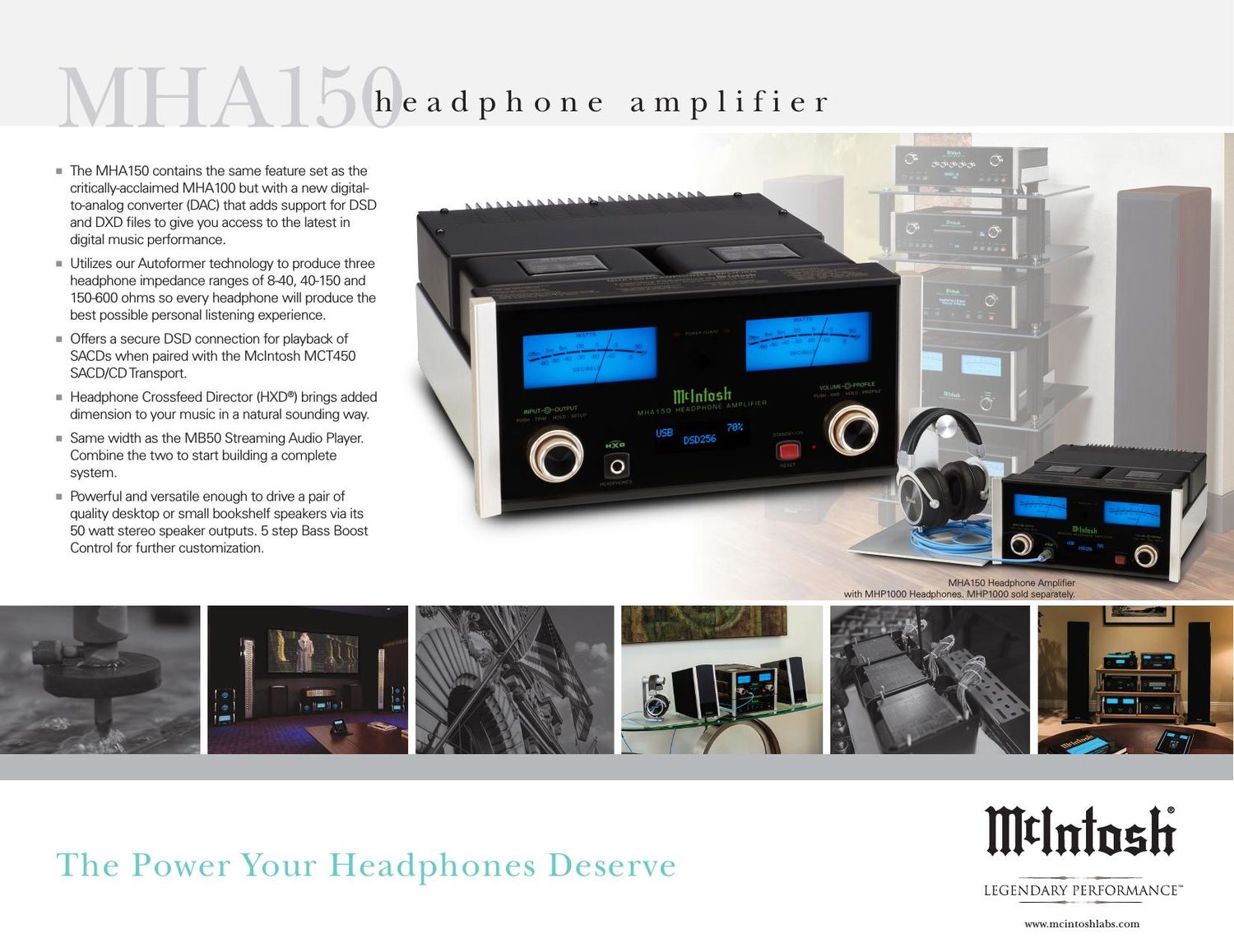 McIntosh MHA 150 Brochure