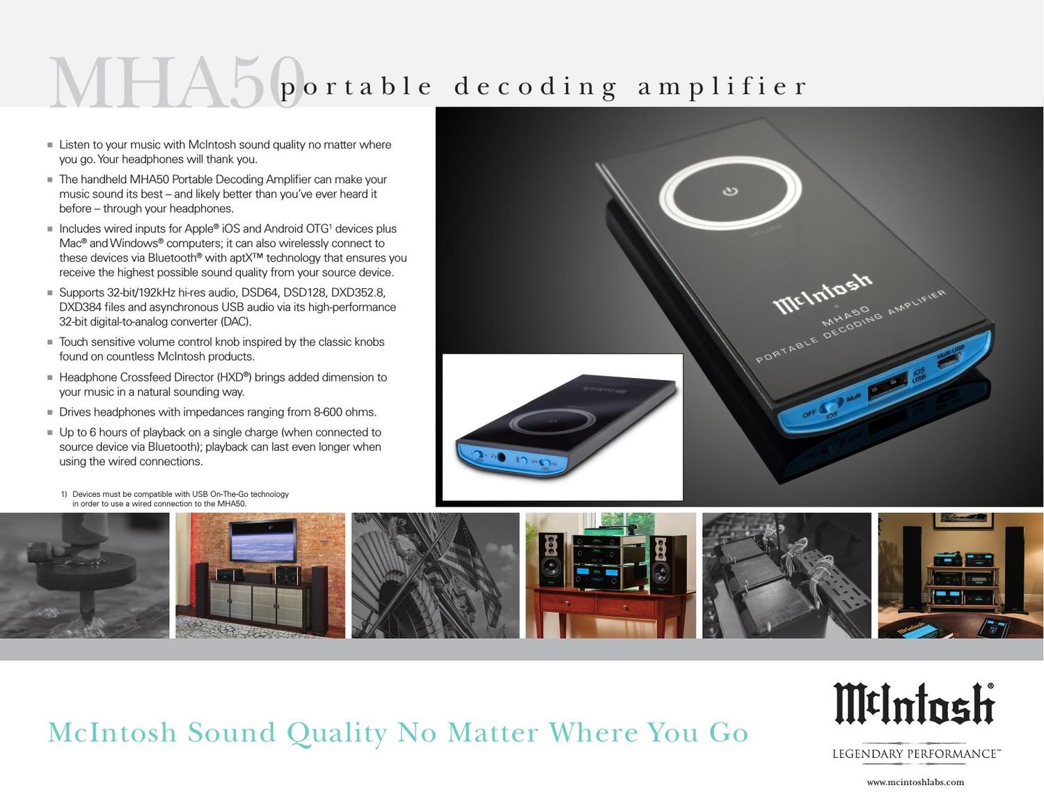 McIntosh MHA 50 Brochure