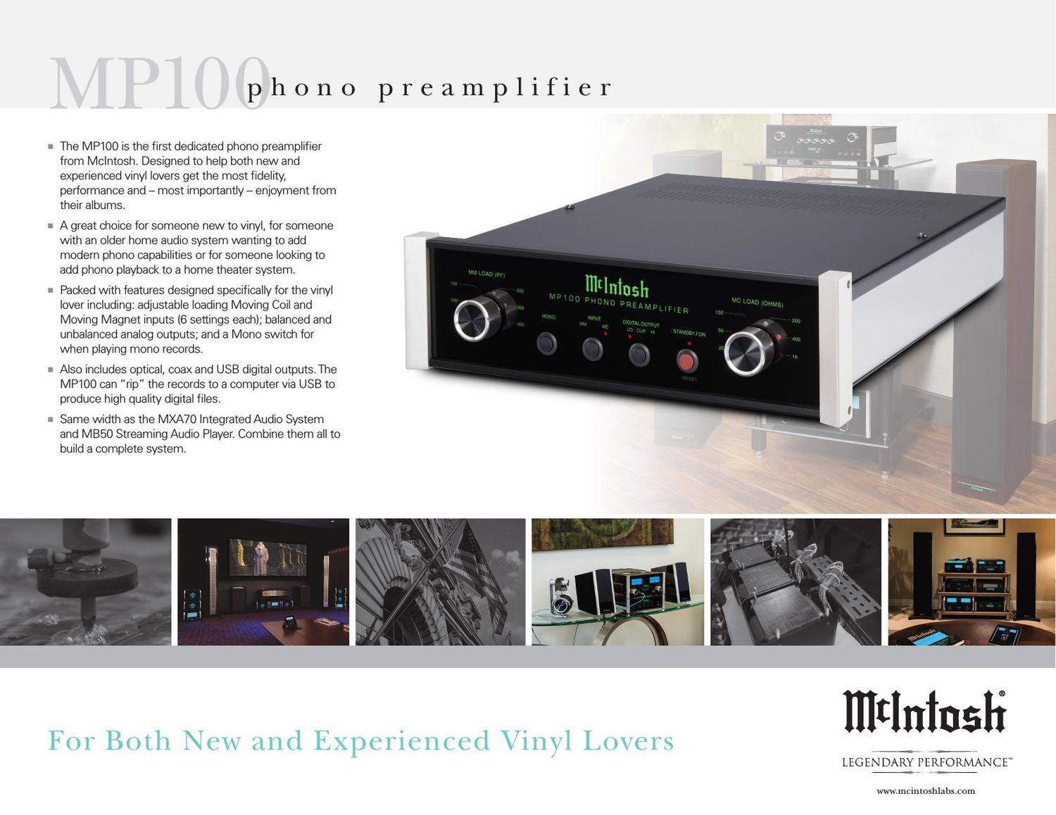 McIntosh MP 100 Brochure