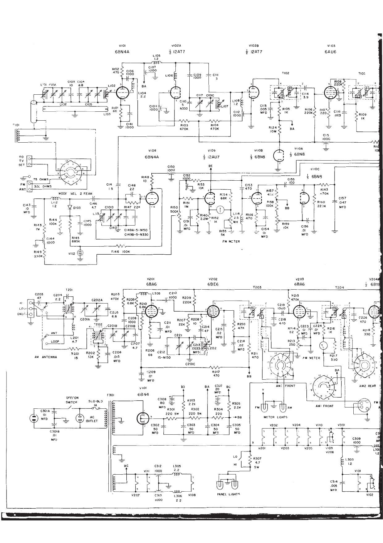 McIntosh MR 66 Schematic