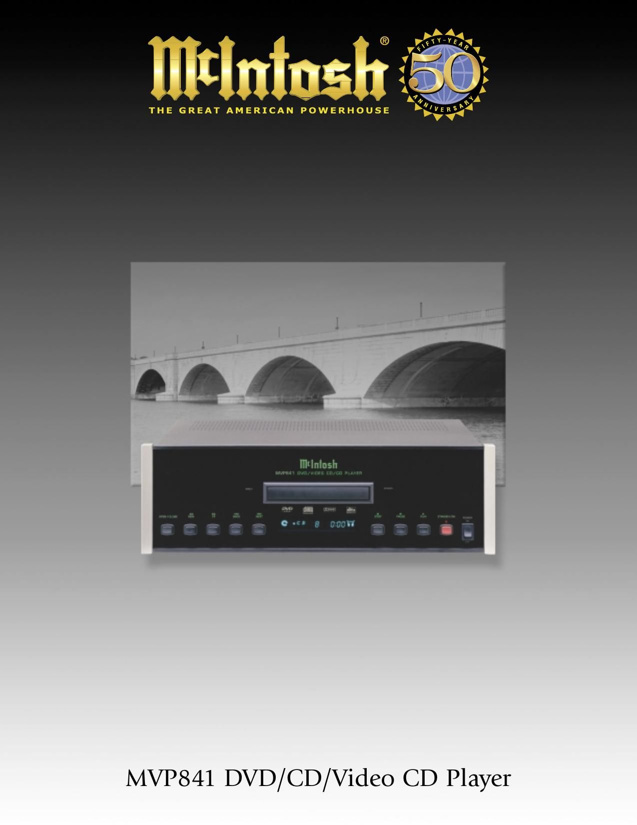 McIntosh MVP 841 Brochure