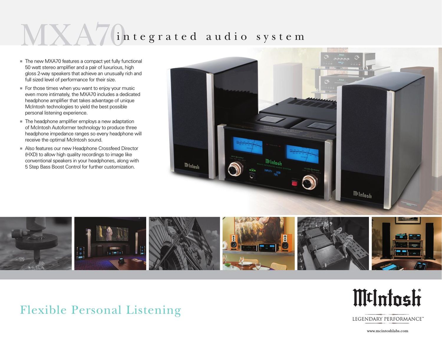 McIntosh MXA 70 Brochure