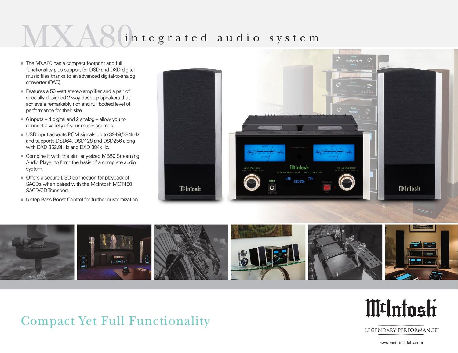 McIntosh MXA 80 Brochure