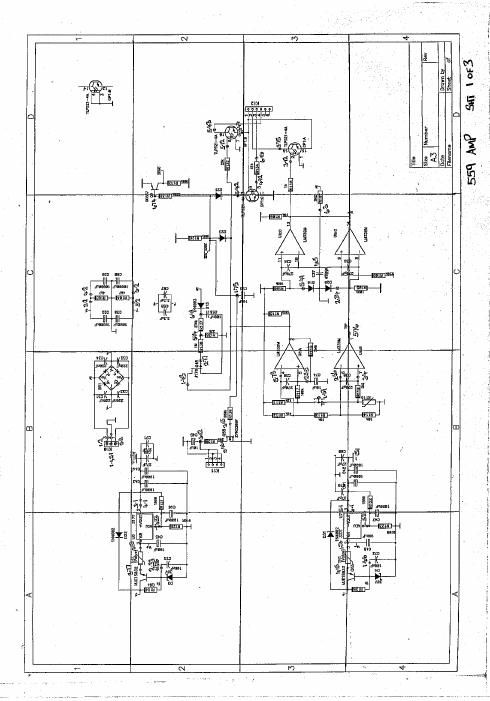 meridian audio 559 schematic
