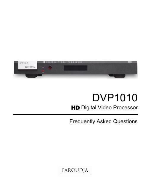 meridian audio dvp 1010 owners manual