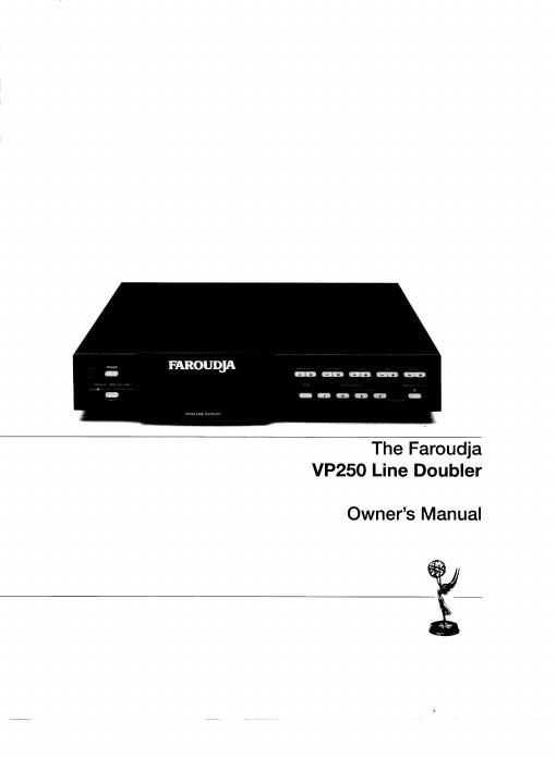 meridian audio vp 250 owners manual