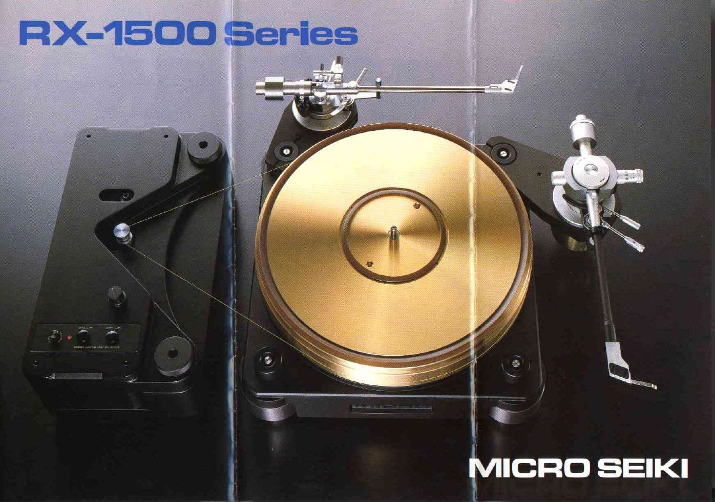 micro seiki rx 1500 brochure