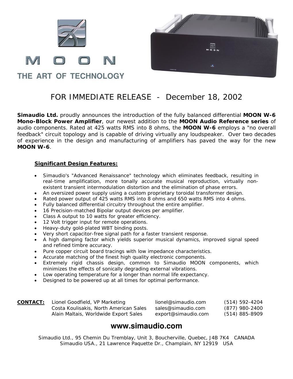 moon w 6 brochure