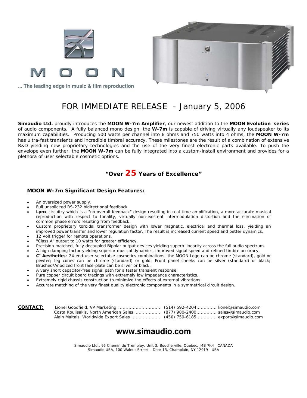 moon w 7 m brochure