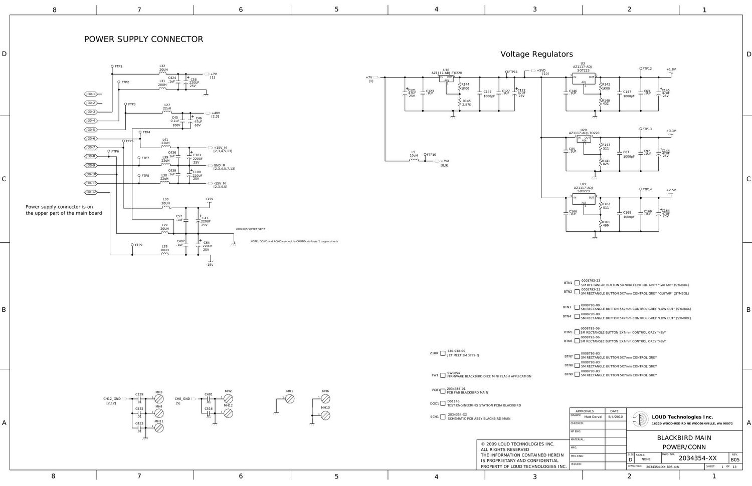 Mackie Onyx Blackbird Schematics