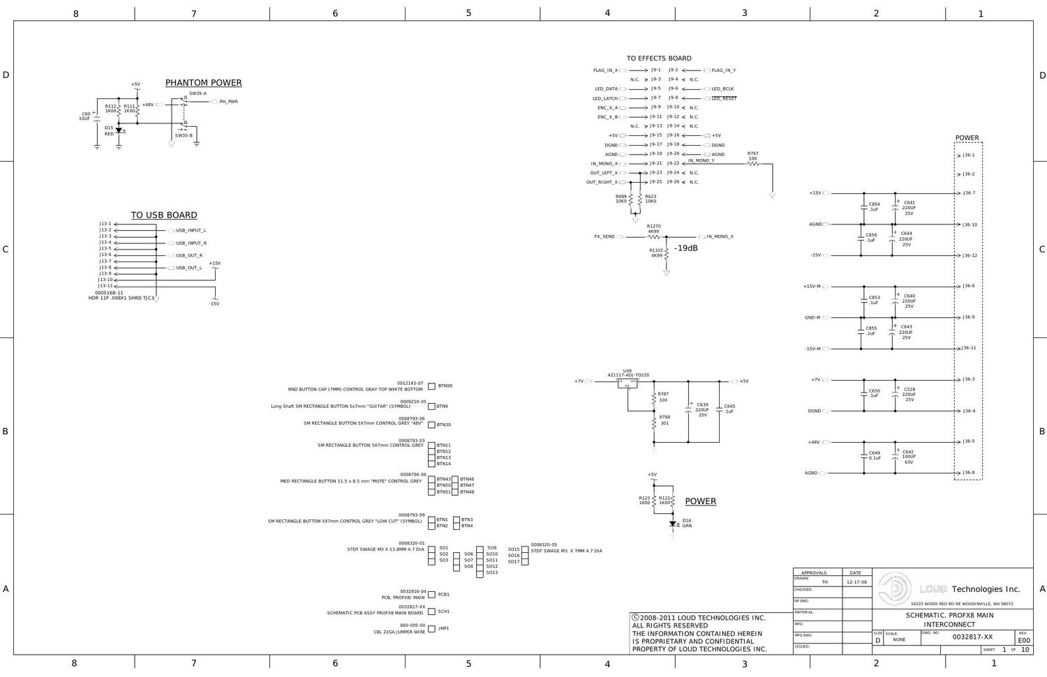 mackie profx8 main schematics