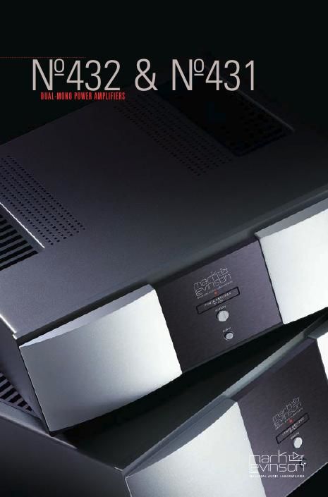 mark levinson no 431 brochure